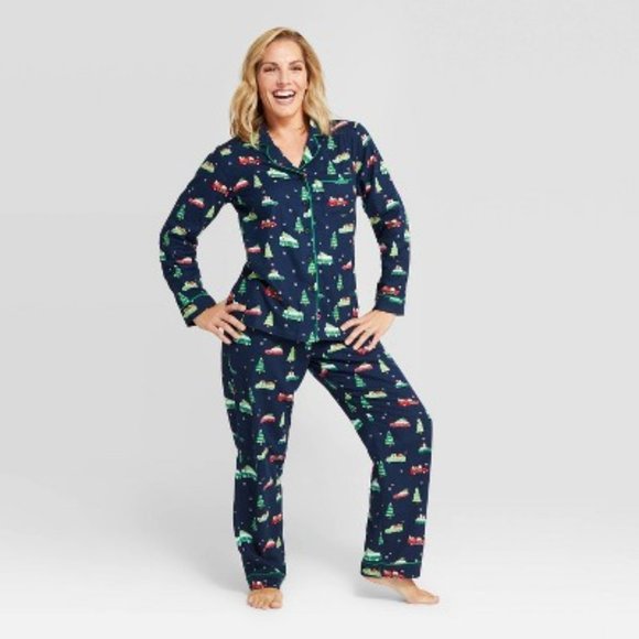 womens holiday pajamas